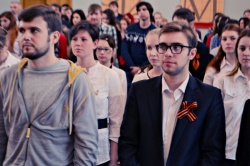 Студенты колледжа приняли участие в фестивале "Соцветие", посвященном 70-летию Победы в Великой Отечественной войне
