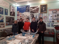 Студенты посетили Народный музей Ю.А. Гагарина