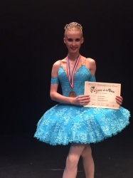 Поздравляем студентку колледжа Егорову Дарью с победой Международном хореографическом конкурсе «Одиссея танца» (Франция, г. Лион)