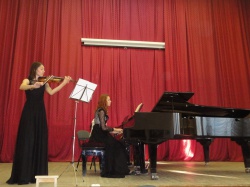 В филиале колледжа в г. Марксе состоялся отчетный концерт студентов специальности Инструментальное исполнительство
