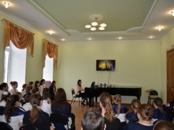 Состоялся концерт из хоровых сочинений композитора, преподавателя колледжа А.Н. Колдаевой